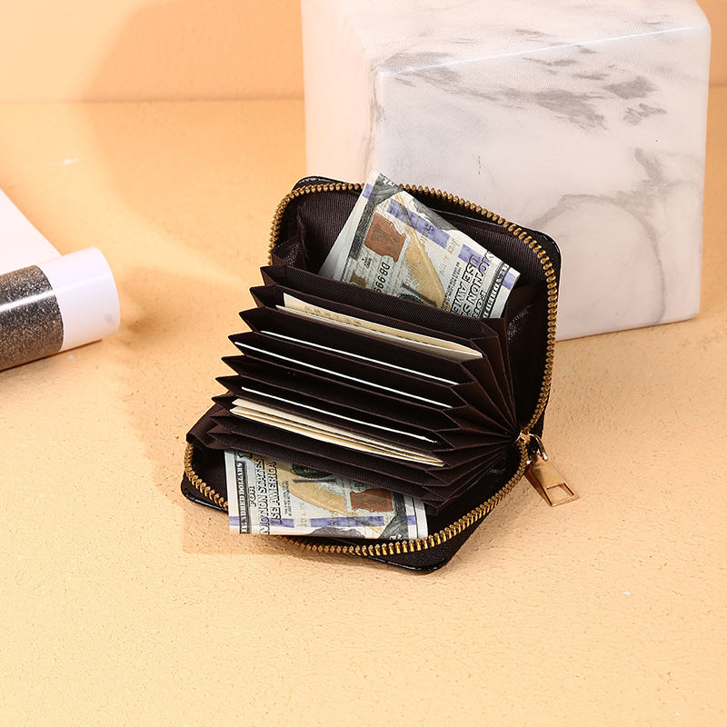 Wholesale Crocodile Pattern 9 Card Slots PU Wallet
